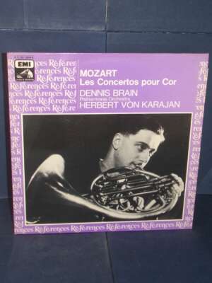 LP Mono – Mozart: Les Concertos Pour Cor Et Orchestre (Brain, Karajan) – EMI 2C 051 -00414 – FRA 1983 - LP - Classica e liri…