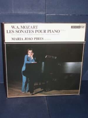 LP JAP – Maria Joao Pires: Mozart: Les Sonates Pour Piano 4 – Denon OX-7054-ND – 1976 - LP - Classica e lirica - Libreria de…