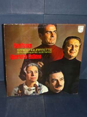 LP – Beethoven, Quartetto Italiano: String Quartets Op. 74 Harp & Op. 95 Serioso – Philips 6500 180 - LP - Classica e lirica…