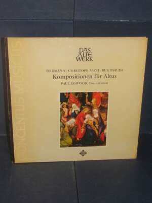LP – Telemann, C. Bach, Buxtehude: Kompositionen Fur Altus (Esswood) – Telefunken 6.41929 AW - LP - Classica e lirica - Libr…