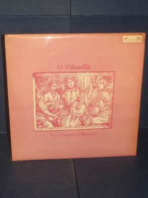 LP – The Consort Of Musicke: O Vilanella – L’Oiseau-Lyre – SOL 334 – UK 1973 - LP - Classica e lirica - Libreria del novecen…