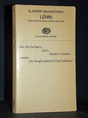 Vladímir Majakovskij – Lènin – Einaudi / Collezione di poesia 49 – 1967 - Poesia - Libreria del novecento