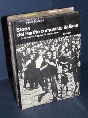Paolo Spriano – Storia del Partito comunista italiano 5 – Einaudi / BCS 95 (cellophanato) - Politica italiana - Libreria del…