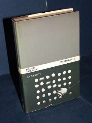 Paolo Volponi – Memoriale – Garzanti – Prima edizione Collezione R 20° 1965 - Letteratura Italiana - Narrativa - Libreria de…