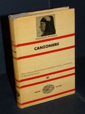 Petrarca – Canzoniere (a cura di Contini e Ponchiroli) – Einaudi / NUE 41 – 1964 - Poesia - Libreria del novecento