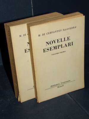 Cervantes – Novelle esemplari – BUR 1056-1058 / 1059-1062 – 1956 (2 voll.) - Letteratura straniera - Narrativa - Libreria de…