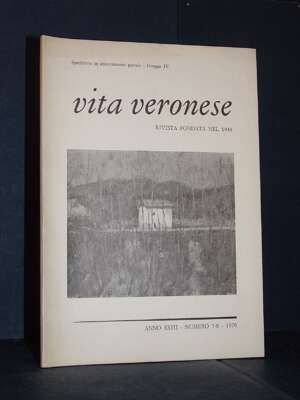 Beltramini, Faè – Rivista di Vita Veronese, Anno XXIII-23, N. 7-8 – Lug-Ago 1970 - Periodici / Riviste - Libreria del novece…