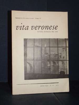 Beltramini, Faè – Rivista di Vita Veronese, Anno XXIV-24, N. 3-4 – Mar-Apr 1971 - Periodici / Riviste - Libreria del novecen…
