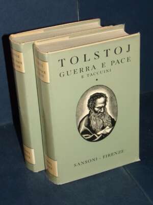 Toltoj – Romanzi e Taccuini 1-2: Guerra e pace e Taccuini – Sansoni – 1961 (2 voll.) - Letteratura straniera - Narrativa - L…