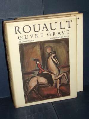 Francois Chapon – Rouault: Oeuvre Gravé 1 & 2 – Sauret – 1978 (2 volumi) - Arte - Libreria del novecento