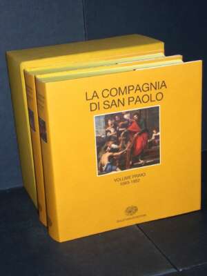Barberis, Cantaluppi – La Compagnia di San Paolo – Einaudi – 2013 (2 volumi in cofanetto) - Religione - Libreria del novecen…