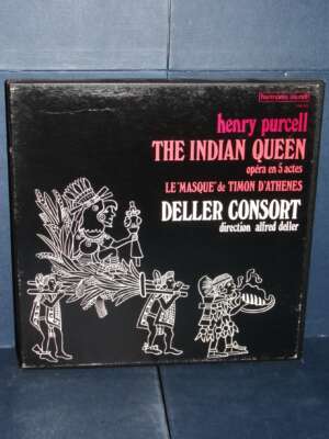 2 LP BOX – Purcell: The Indian Queen (Deller Consort) – Harmonia Mundi HM 243 – 1977 - LP - Classica e lirica - Libreria del…
