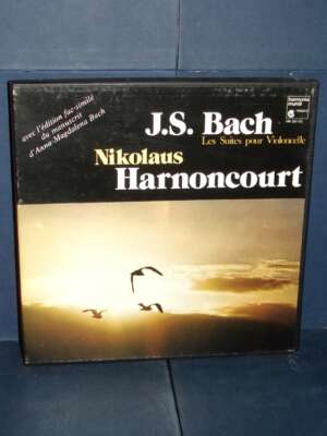 3 LP BOX – Bach, Harnoncourt: Les Suites Pour Violoncelle – Harmonia Mundi HM 381-83 – FRA - LP - Classica e lirica - Librer…