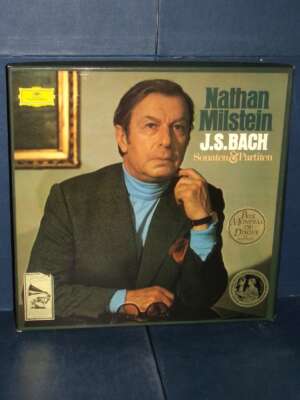 3 LP BOX – Nathan Milstein, Bach: Sonaten & Partiten – Deutsche Grammophon 2709 047 – 1975 - LP - Classica e lirica - Librer…