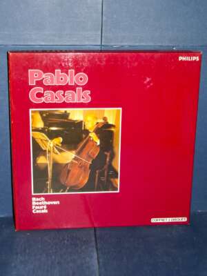 3 LP BOX – Pablo Casals: Concerts de Paris et de Prades – Philips 410 334-1 – FRA 1983 - LP - Classica e lirica - Libreria d…