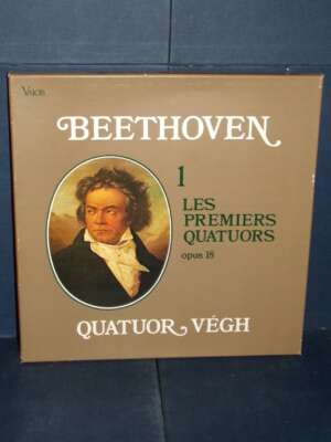 3 LP BOX – Beethoven: Les Premiers Quatuors Opus 18 – Valois CMB 31 – FRA 1981 - LP - Classica e lirica - Libreria del novec…
