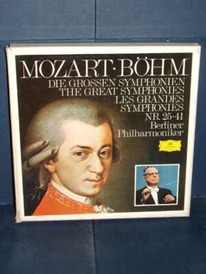 7 LP BOX – Mozart: Die Grossen Symphonien Nr.25-41 (Bohm) – Deutsche Grammophon 2740 110 – GER - LP - Classica e lirica - Li…