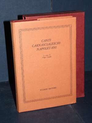 Olga Casale – Canti carnascialeschi napoletani – Bulzoni – 1977 (Copia N°130) - Poesia - Libreria del novecento