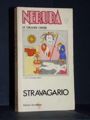 Pablo Neruda – Stravagario (originale a fronte) – Accademia / Il Maestrale – 1978 - Poesia - Libreria del novecento