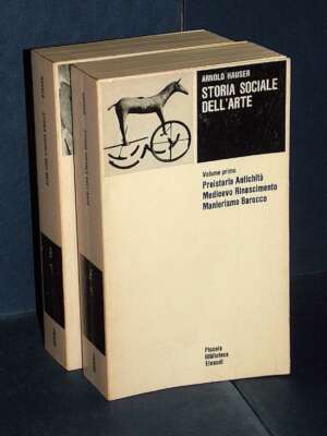 Arnold Hauser – Storia sociale dell’arte 1-2 – Einaudi / PBE 47*/47** – 1980 (2 volumi) - Arte - Libreria del novecento