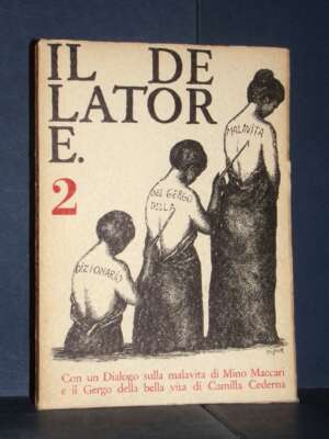 Il Delatore 2: Dizionario del gergo della malavita italiana – La Cartaccia – Giugno 1964 - Illustrati / Fumetti / Varia - Li…