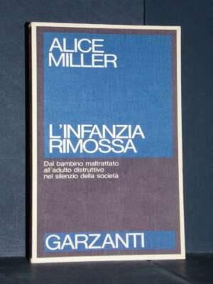Alice Miller – L’infanzia rimossa – Garzanti / Saggi Blu – 1995 - Psicologia - Libreria del novecento