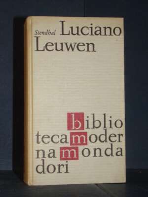 Stendhal – Luciano Leuwen – Mondadori / BMM 752-755 – Prima ed., 1963 - Letteratura straniera - Narrativa - Libreria del nov…
